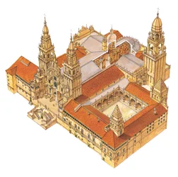 Kathedrale von Santiago de Compostela, Spanien